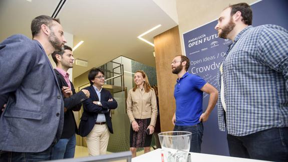 El almeriense de la NASA visita 'El Cable'