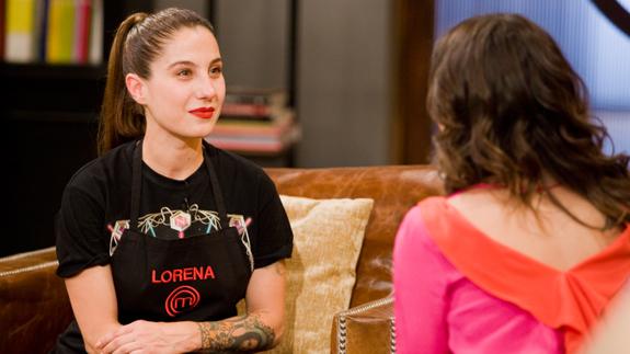 Lorena se marcha de 'MasterChef' dando un tremendo 'corte' a Jordi Cruz