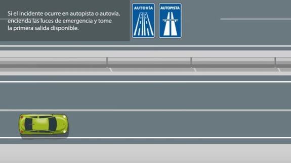 La DGT explica qué hacer en caso de emergencia en la carretera