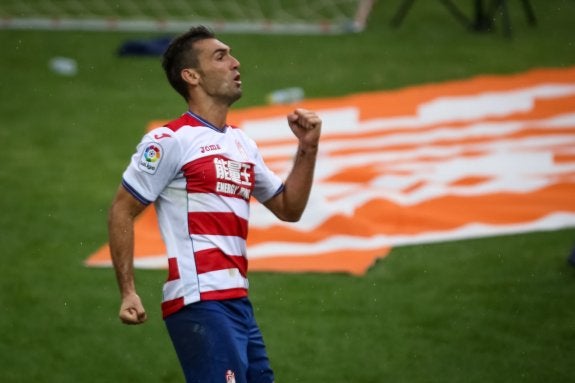 David Barral, en uno de sus partidos.