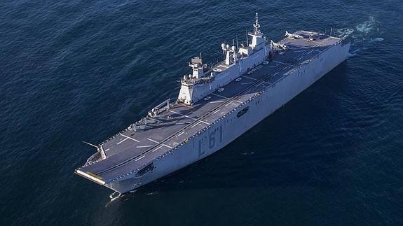 ¿Quieres entrar en el portaaeronaves 'Juan Carlos I' y la fragata 'Almirante Juan de Borbón'?