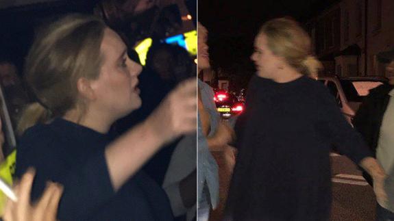 Adele acude entre lágrimas a consolar a las víctimas del incendio de Londres