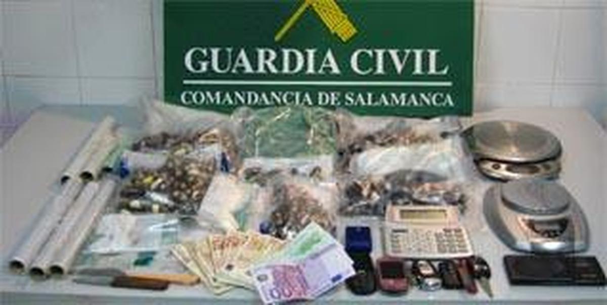 La banda desmantelada por la Guardia Civil traía la droga desde Marruecos