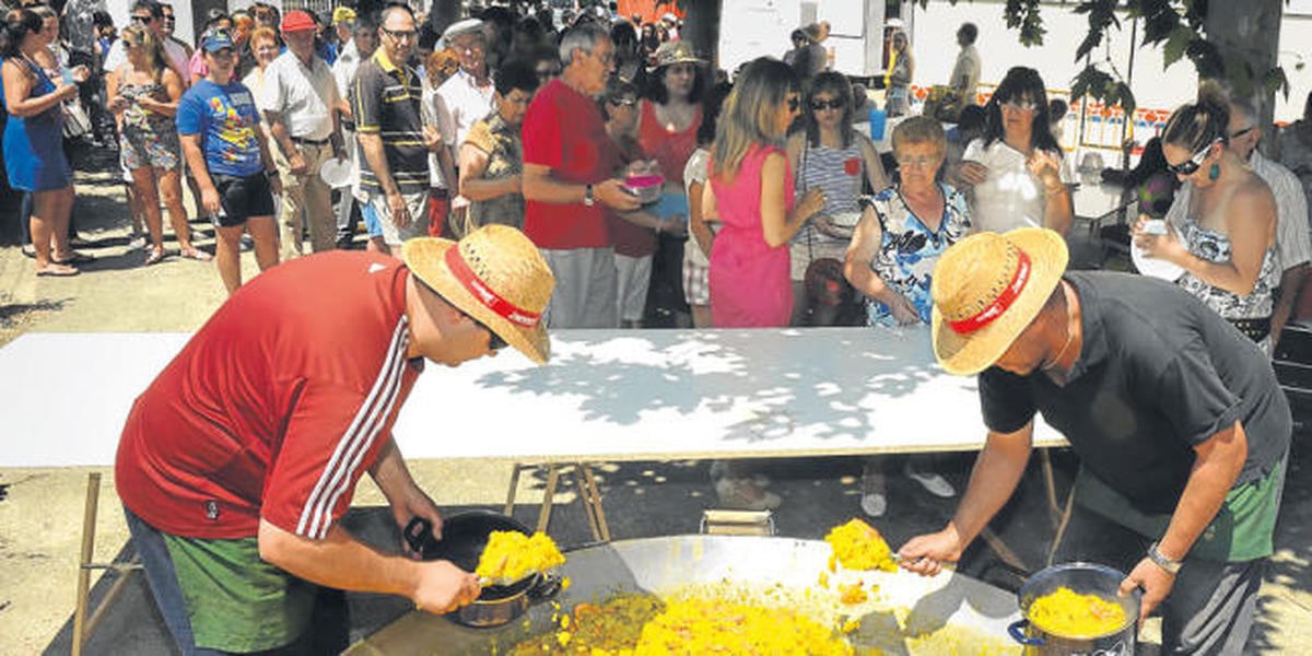 Las fiestas en Escurial, con apetito