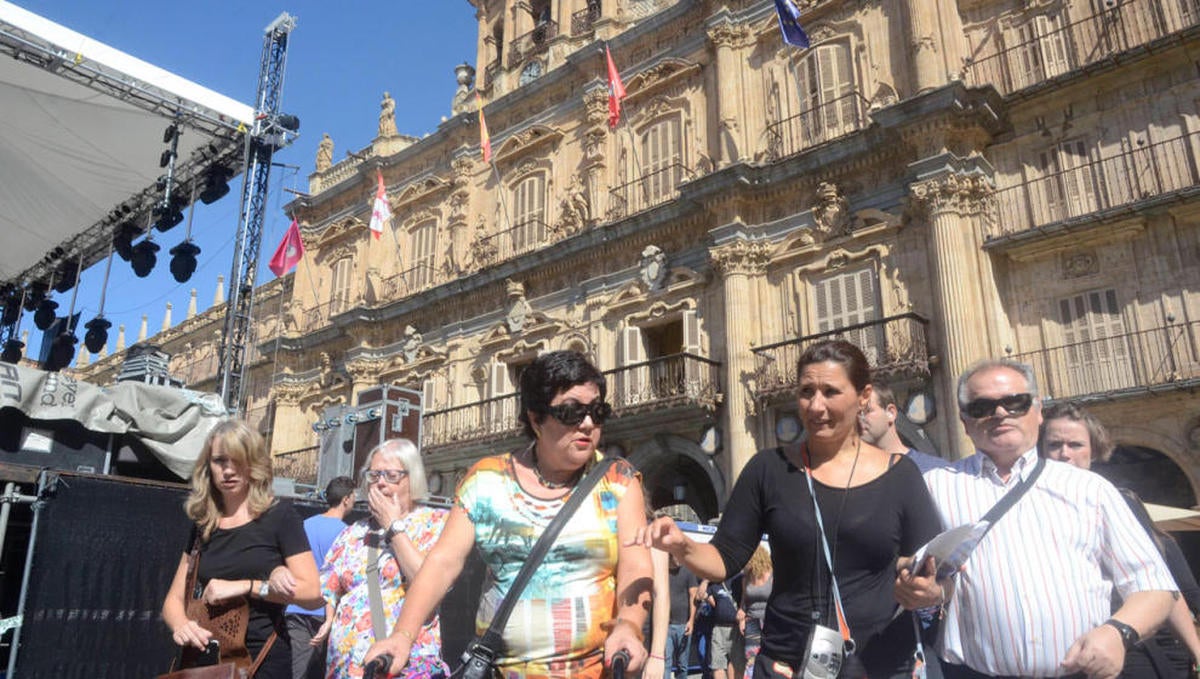 Salamanca, a través del tacto