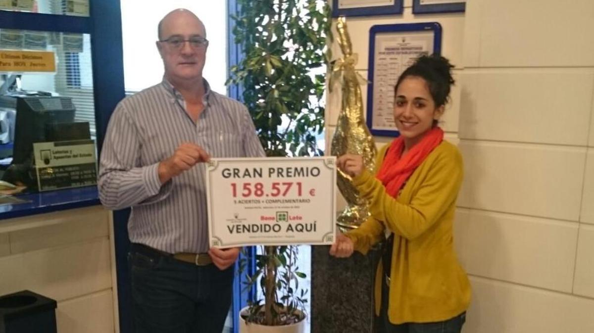 La BonoLoto deja un premio de 158.571 euros en Guijuelo