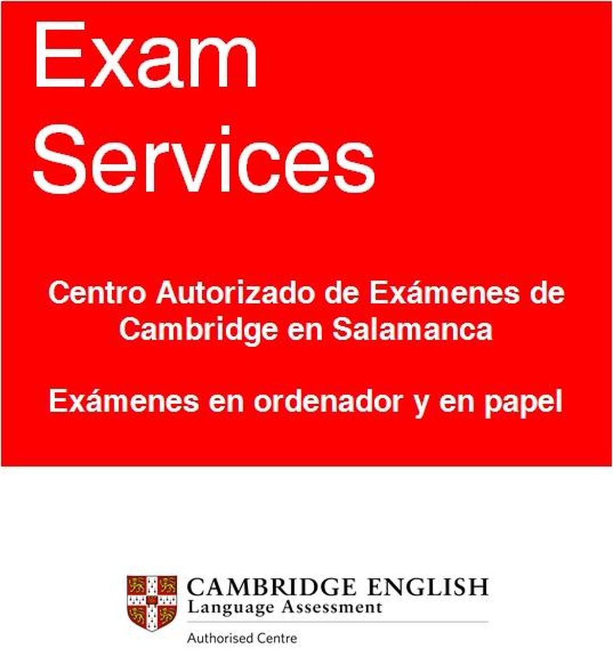 Centro Autorizado de Exámenes de Cambridge en Salamanca