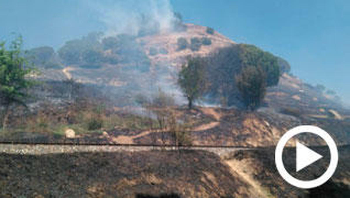 La Junta rebaja a nivel 0 de peligrosidad el incendio entre Aldealengua y Cabrerizos