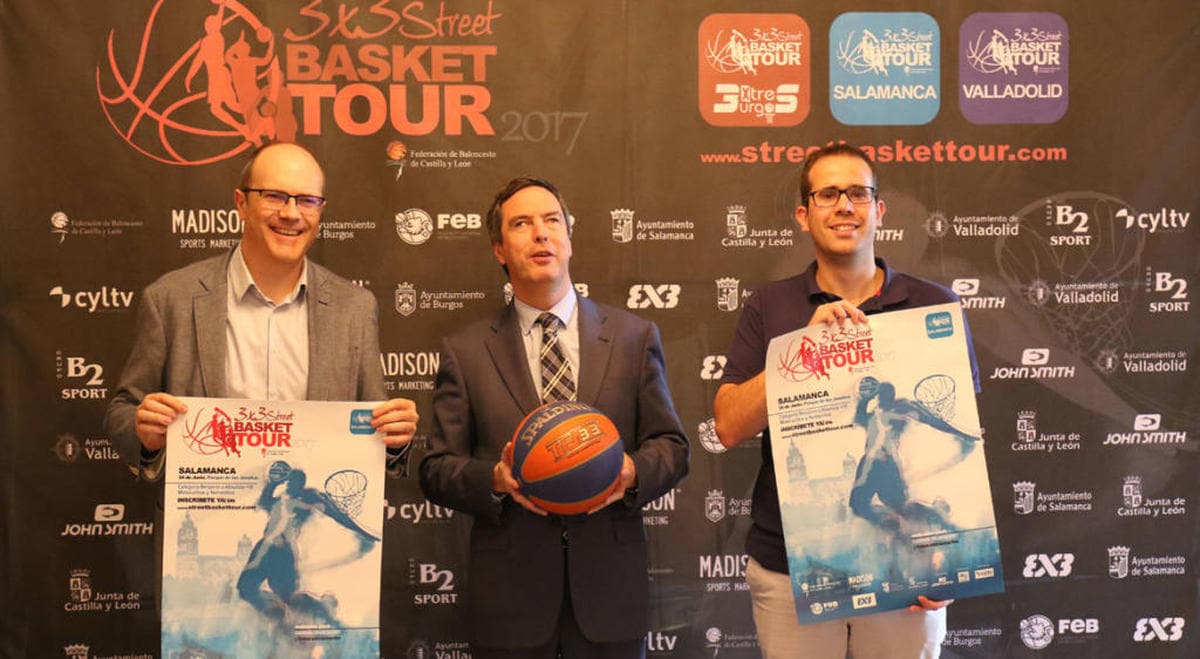 El 3x3 Street Basket Tour llega a Salamanca el 24 de junio