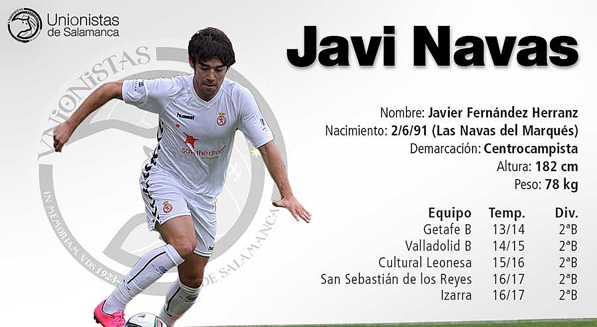Javi Navas, un extremo 'nivel 2ª B', nuevo fichaje del Unionistas