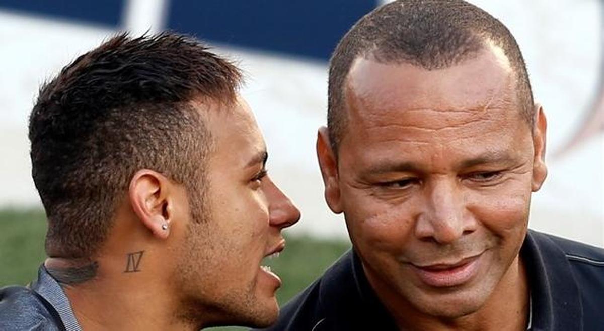 Neymar padre: Intenté convencerle de que se quedara, pero con la actitud de la directiva cambié de opinión