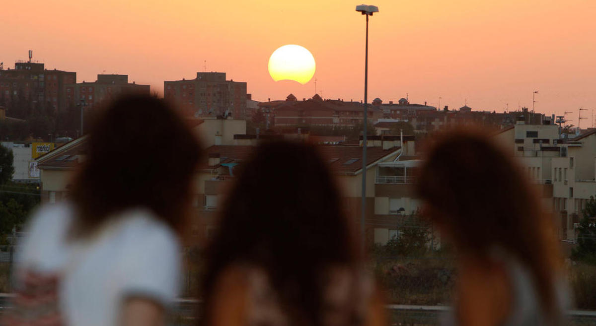 Un eclipse especial en Salamanca