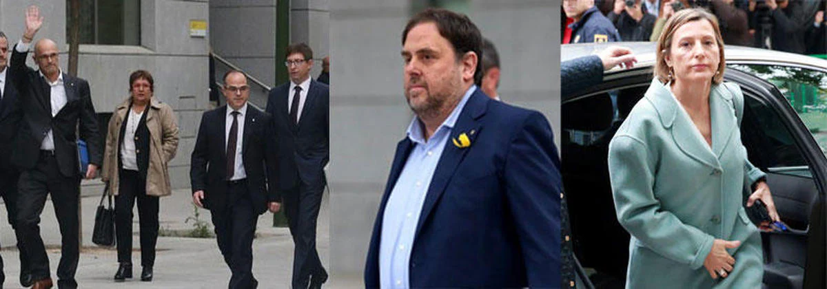 Puigdemont y cuatro exconsejeros eluden la Justicia y no acuden a declarar