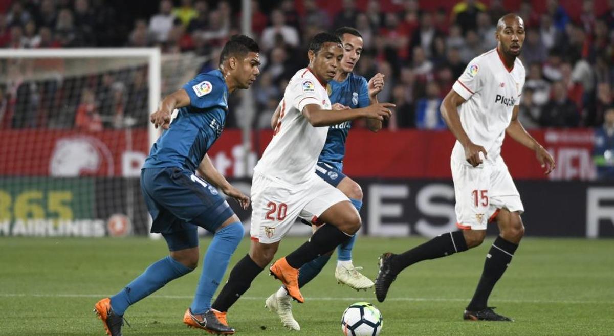 El Sevilla acaba con un Madrid que solo piensa en Kiev (3-2)