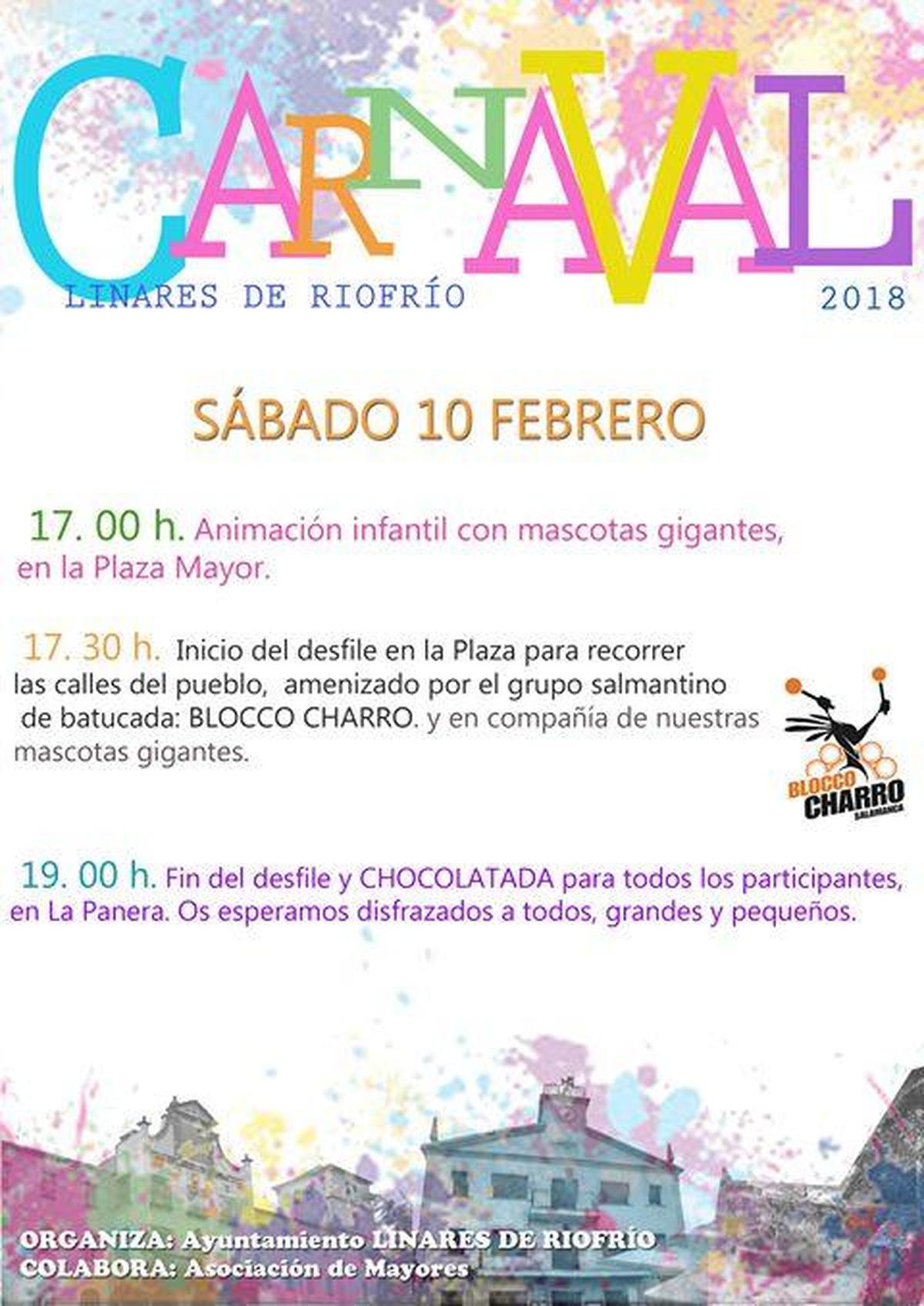 El Carnaval m&aacute;s animado llega a Linares de Riofr&iacute;o