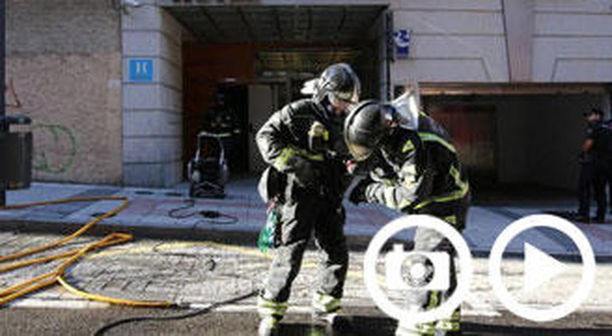 Desalojan un hotel en la calle Grillo por un incendio