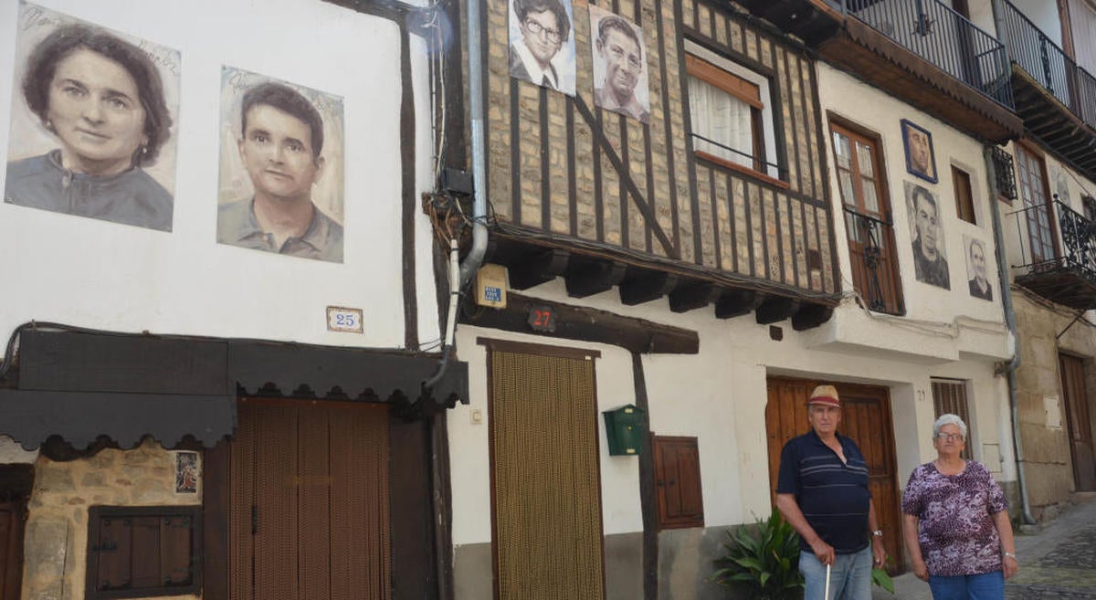 Mogarraz, el pueblo de las 700 caras