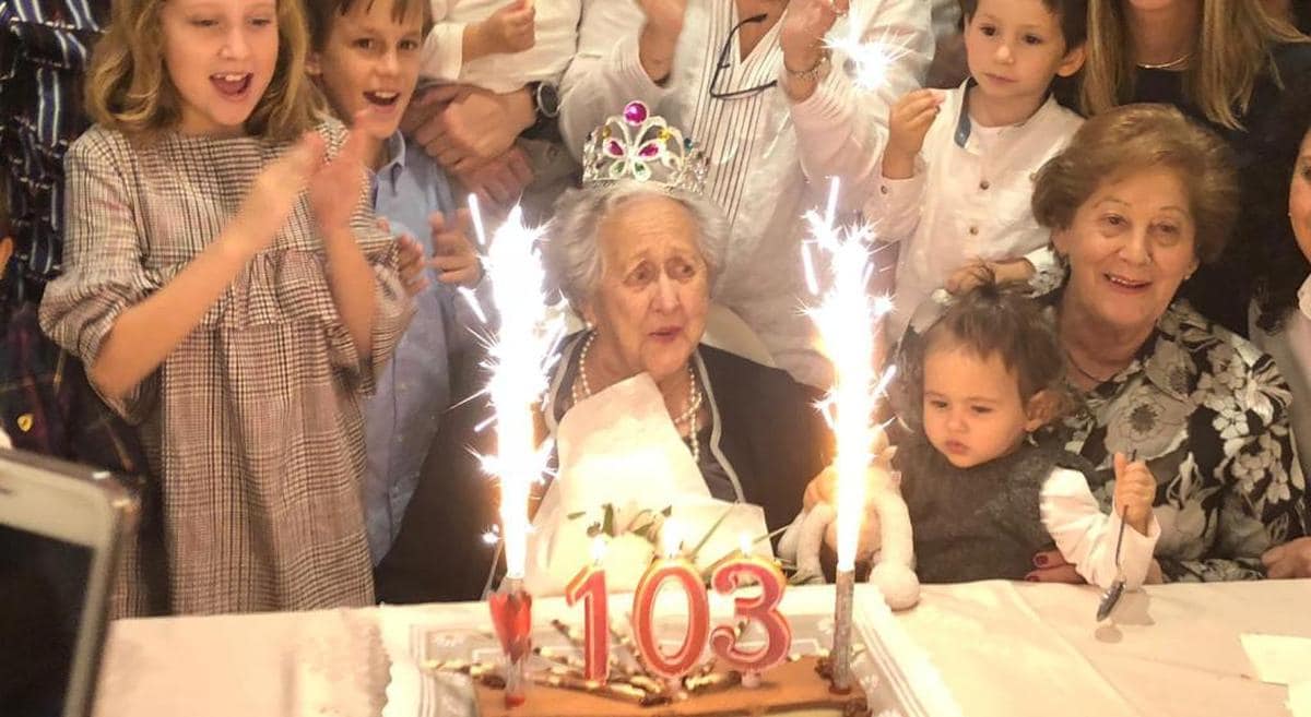 Carmen Montero Nodal celebra su 103 cumplea&ntilde;os en Pe&ntilde;aranda