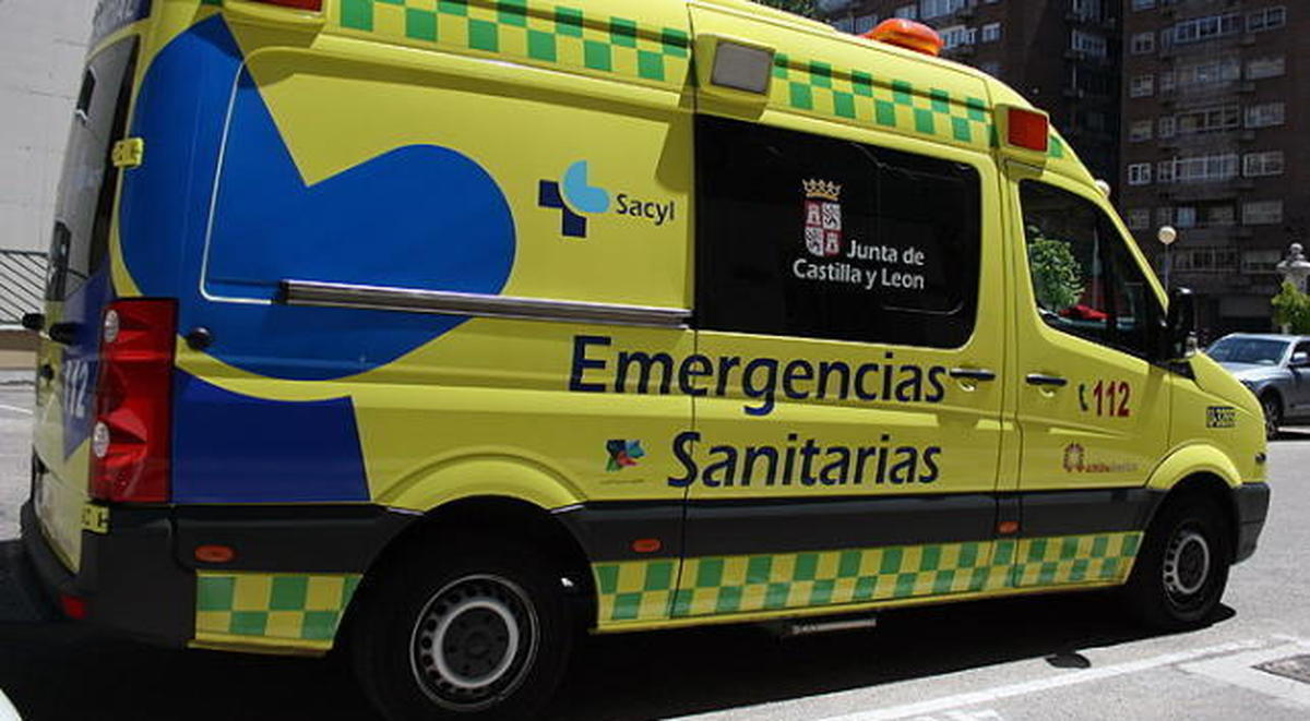 Un motorista herido en un accidente de tráfico en la Glorieta del Arenal del Ángel