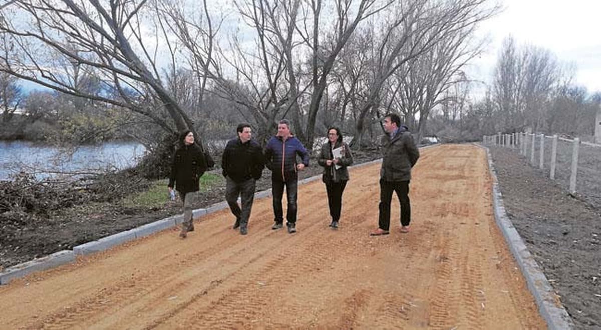 La recuperación de la ribera del río en Cabrerizos estará lista la próxima primavera