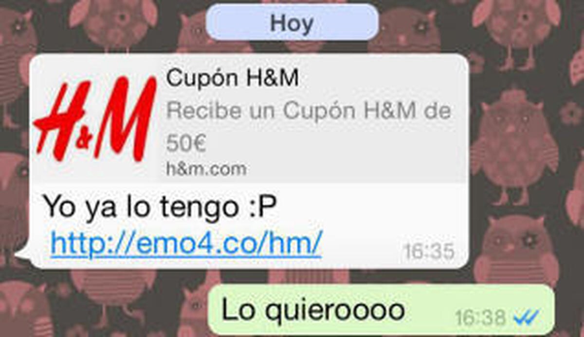 Falsos descuentos de Lidl, H&M y otras marcas vuelven al WhatsApp