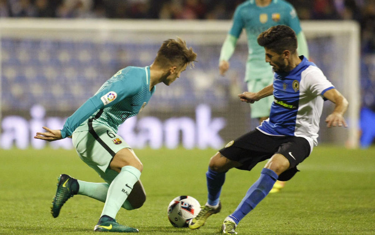 El Hércules saca los colores al Barça (1-1)