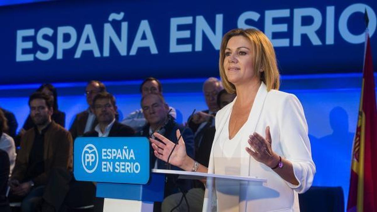 Cospedal anuncia su candidatura para liderar el PP de Castilla-La Mancha