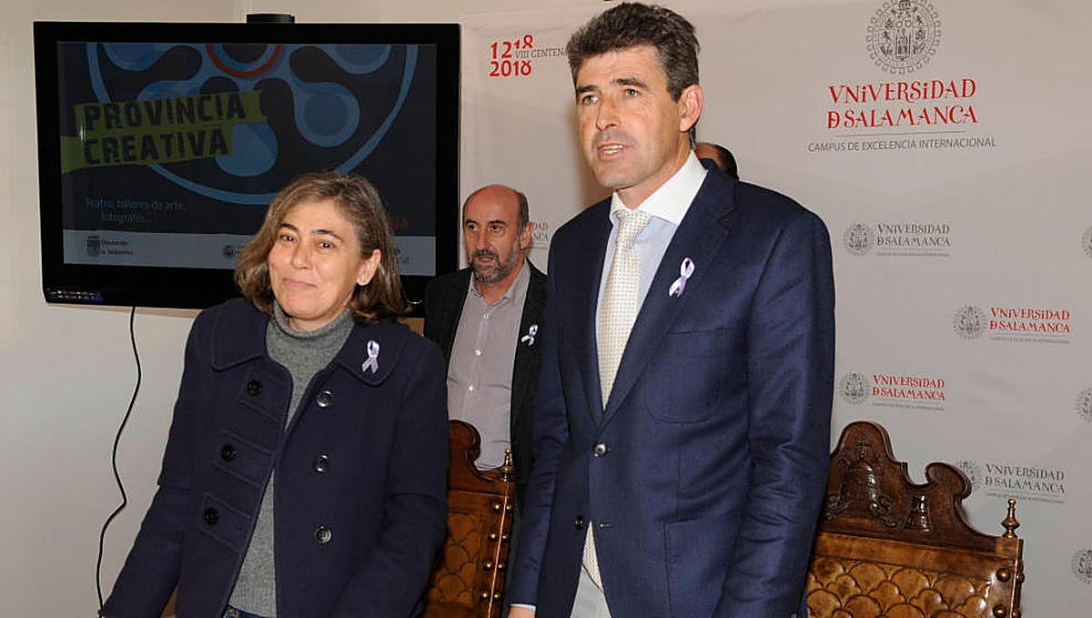 La Universidad y la Diputación renuevan su colaboración en el programa de voluntariado 'Provincia Creativa'