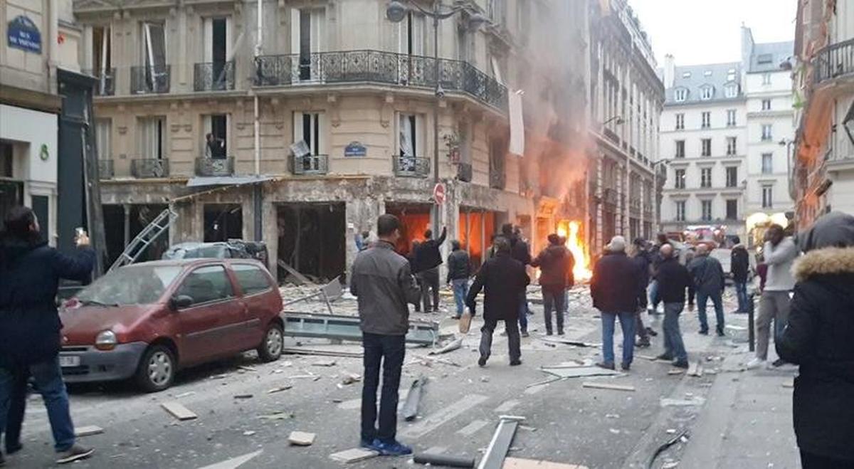 Fallece una española en la explosión de gas de París