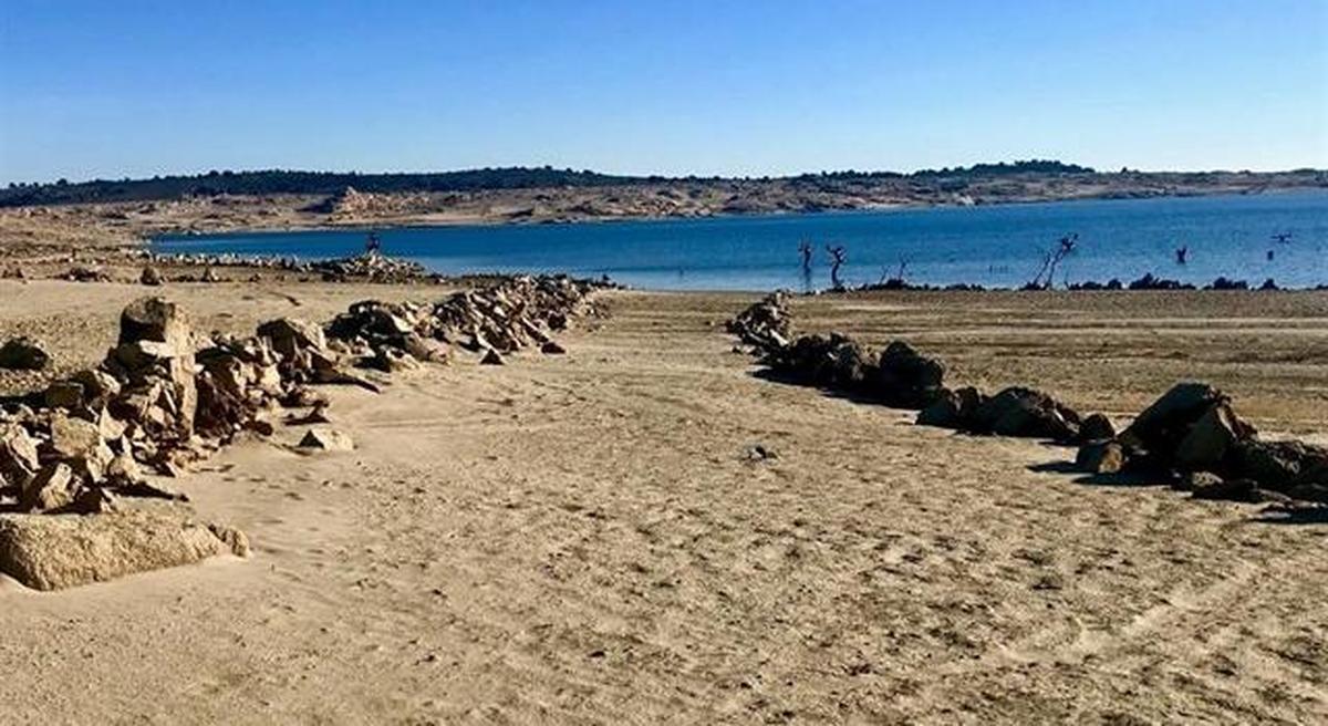 El pueblo escondido bajo el pantano de Almendra resucita