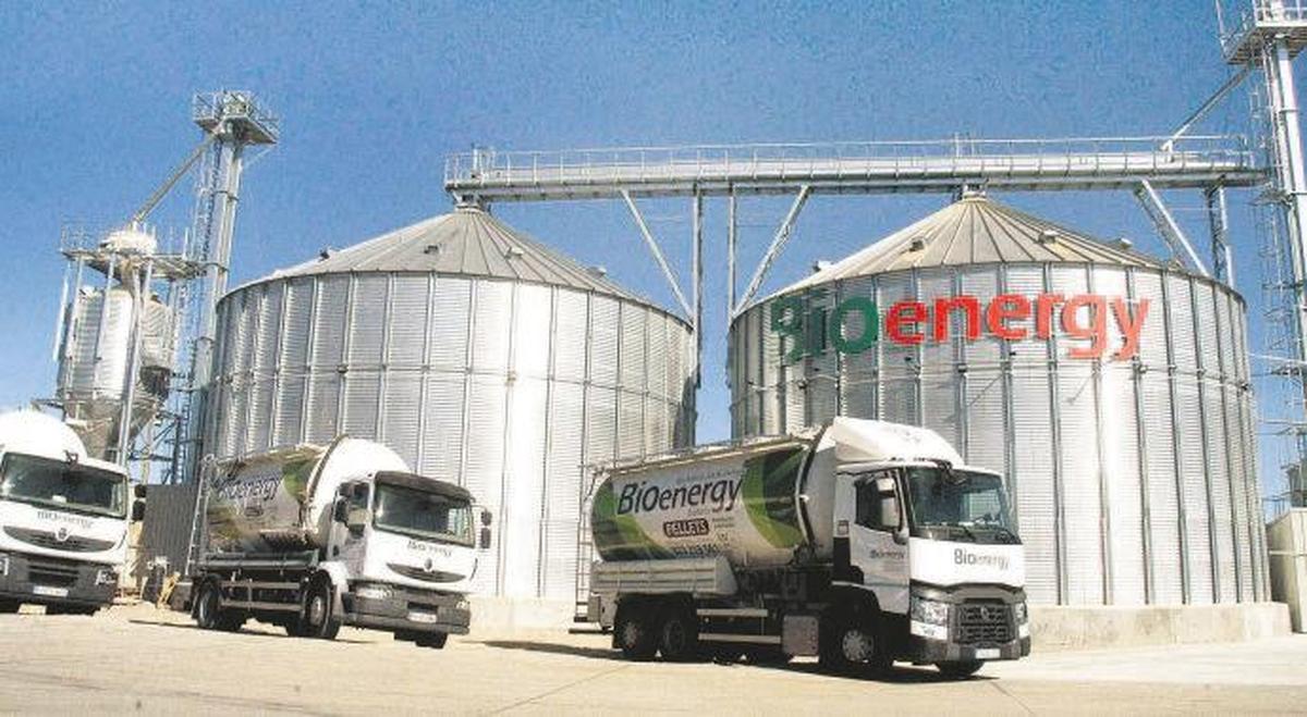 Instalaciones de la empresa en el municipio salmantino de Las Torres (Arapiles).