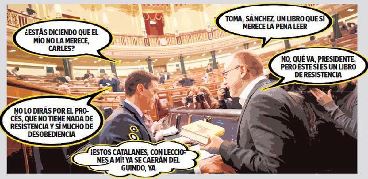 CONGRESO. El regalo envenenado de los independentistas catalanes a Pedro Sánchez.