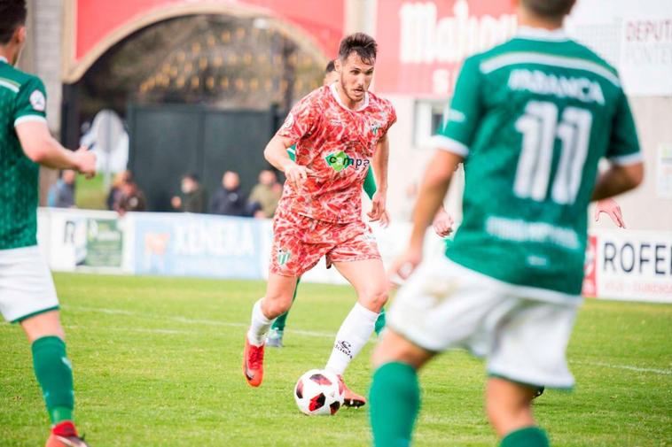 Pablo Espina durante el partido