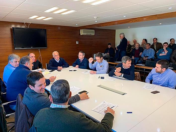 Mesa del cereal este lunes