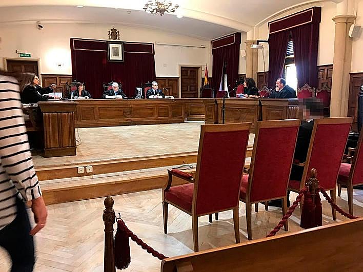 Declaración del acusado en la Audiencia Provincial.