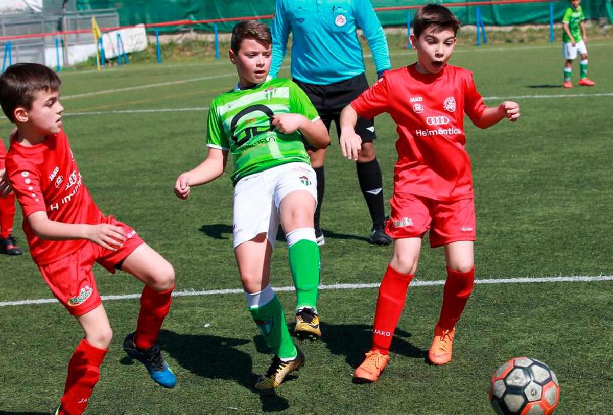 La vigésima primera jornada de fútbol base, en imágenes