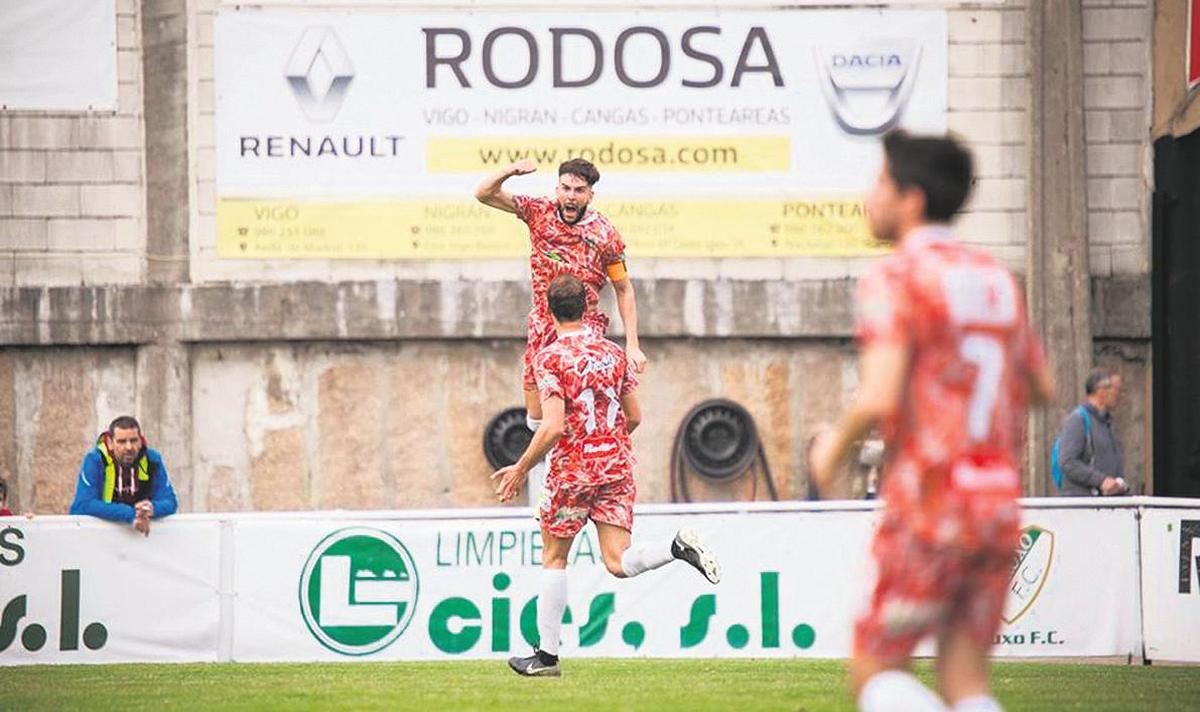 Jugadores del Guijuelo en un encuentro las pasadas semanas.