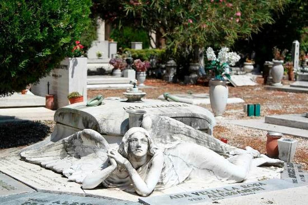 Cementerio monumental de Roma.