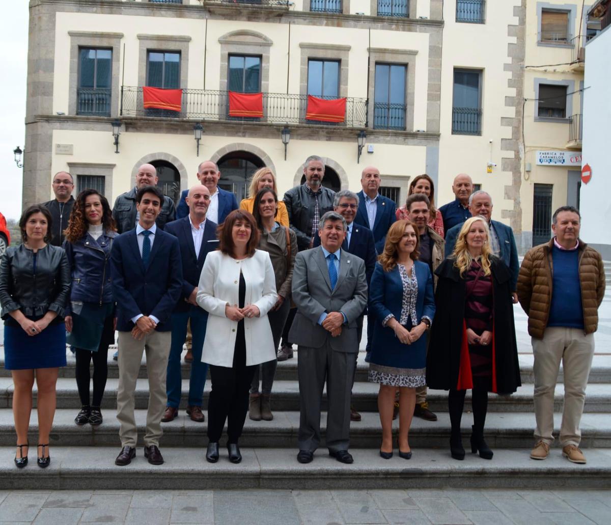 Presentación de la lista del PP al ayuntamiento de Béjar.