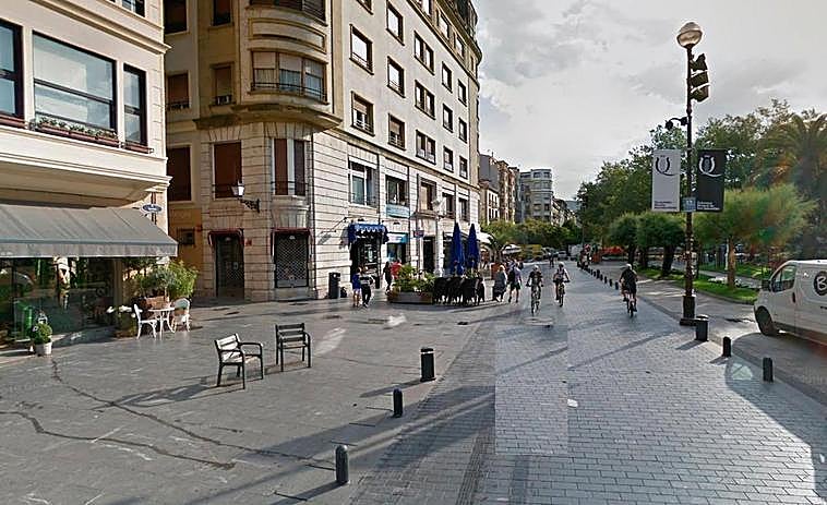 La pelea tuvo lugar en las inmediaciones del Ayuntamiento de San Sebastián.