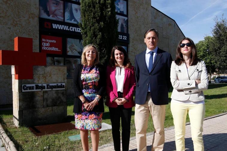 Cristina Klimowitz, Victoria Bermejo, Carbayo y Miryam Rodríguez.