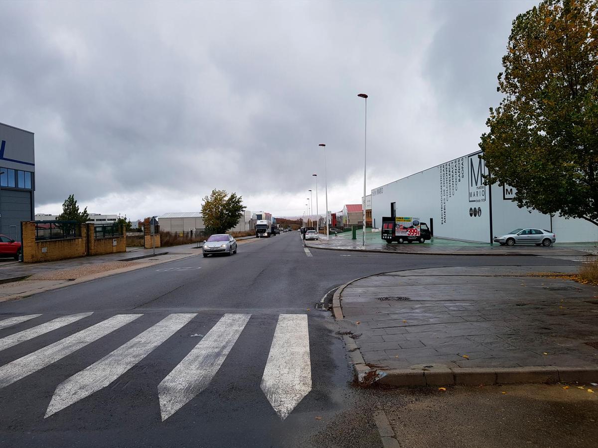 Imagen del polígono industrial de Béjar.