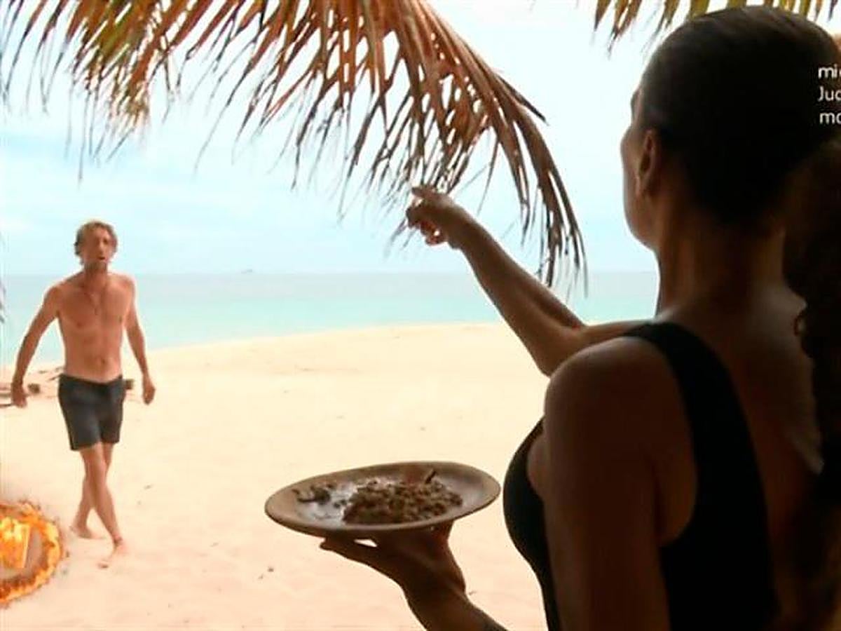 Isabel Pantoja discute con Colate en ‘Supervivientes’.