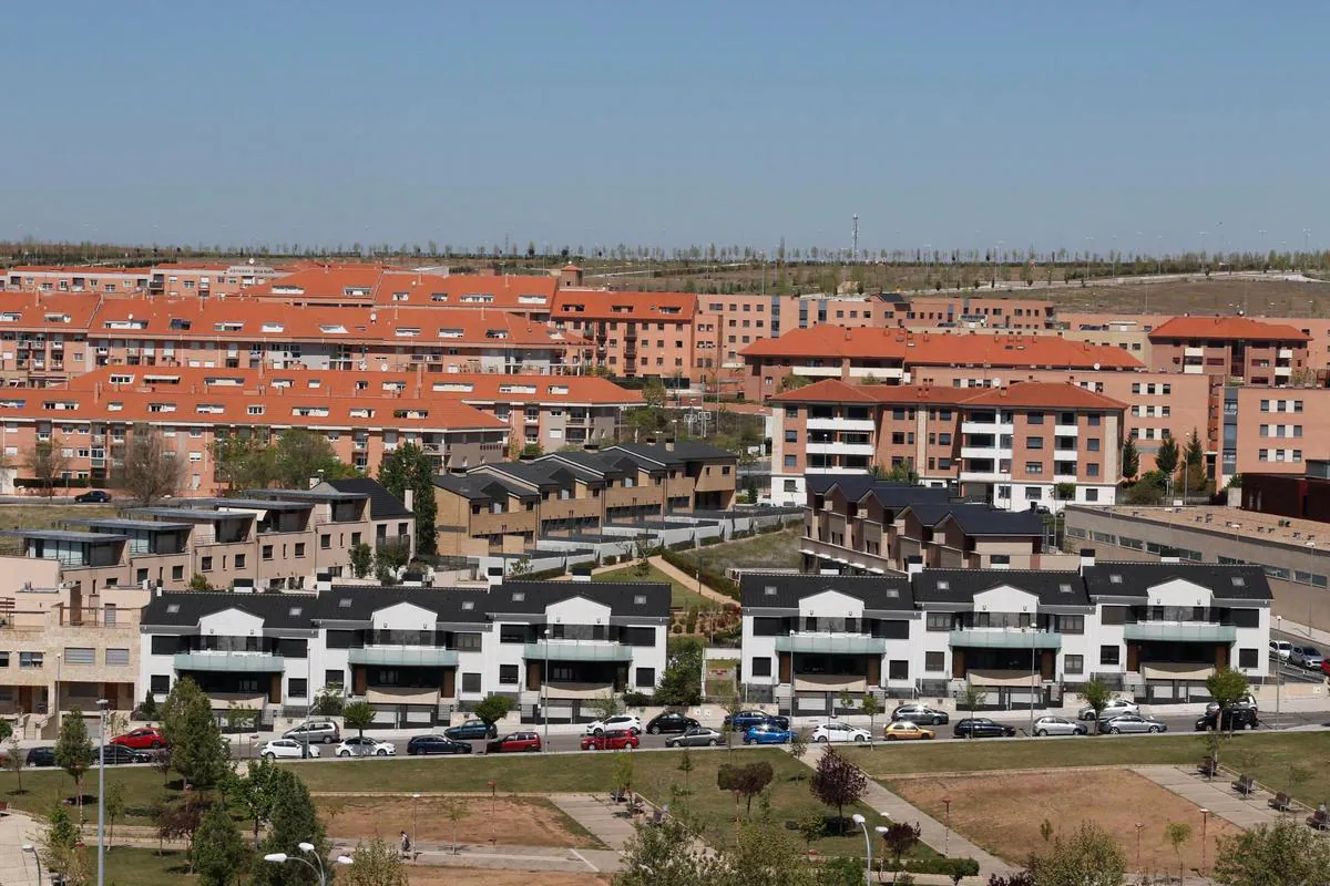 Promociones de viviendas en la zona de Huerta Otea de Salamanca.