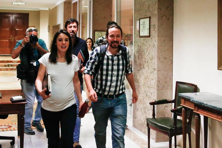 Irene Montero y Pablo Iglesias en una imagen de archivo