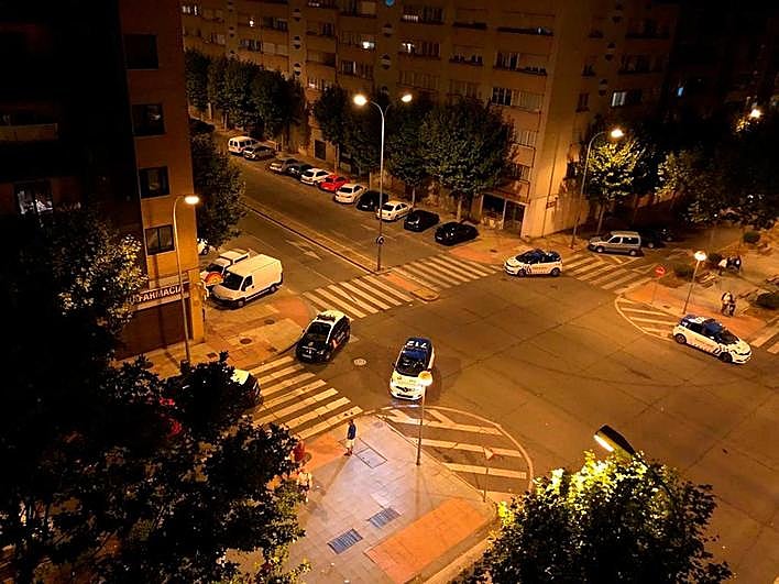 Vista de la calle Sumatra, donde se produjo el altercado