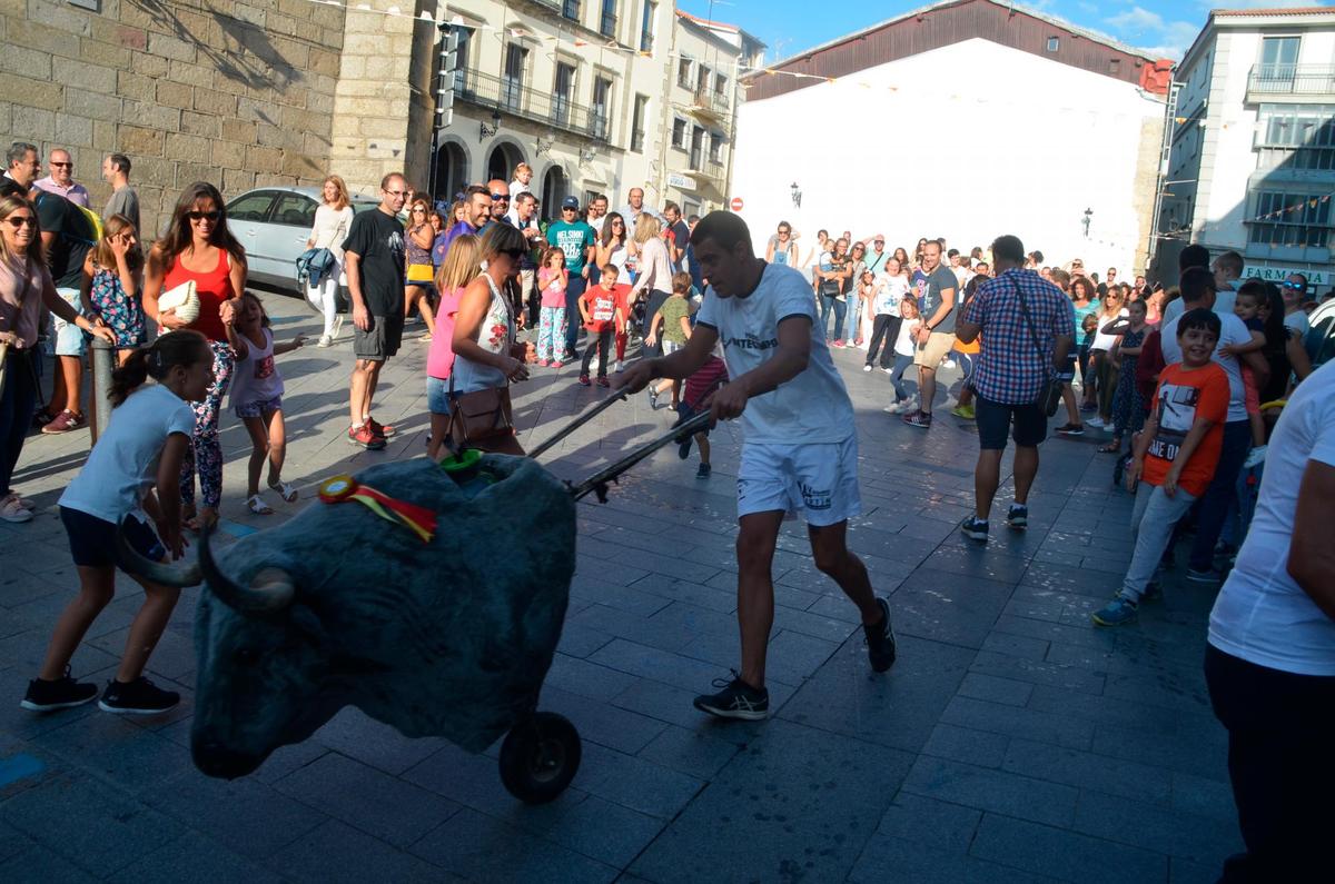 Carretones infantiles en la fiestas de Béjar