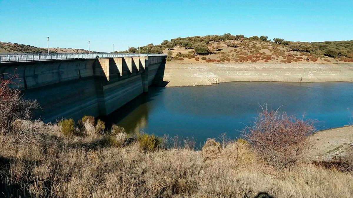 La presa del Milagro, en Salamanca.