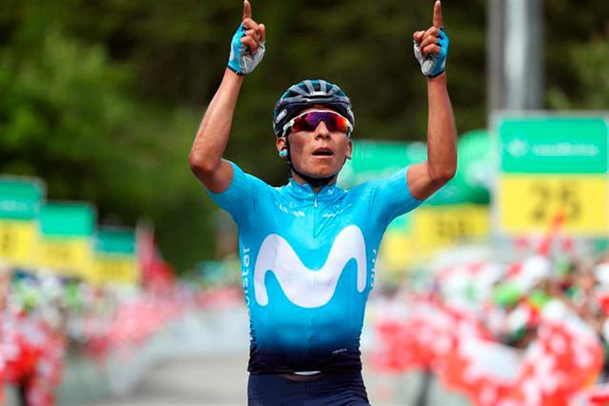 El colombiano probó a tres kilómetros de meta y su apuesta tuvo premio. El irlandés, en el grupo bueno tras el Puig Llorença, le quitó el liderato a Superman López.