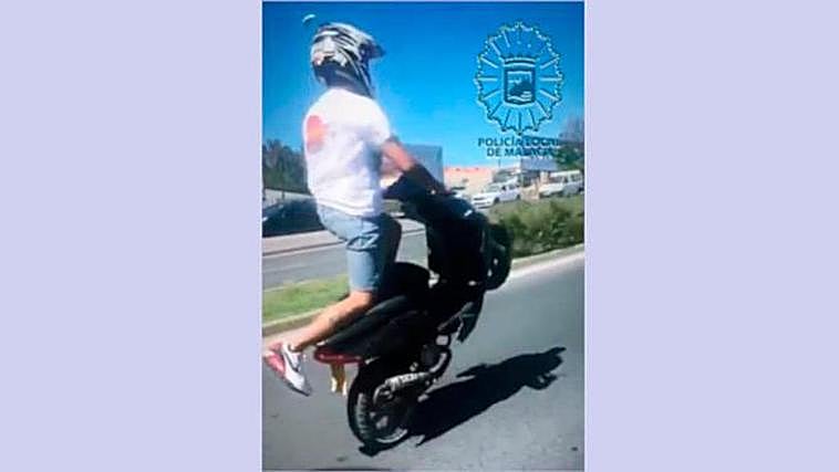 El detenido en Málaga.